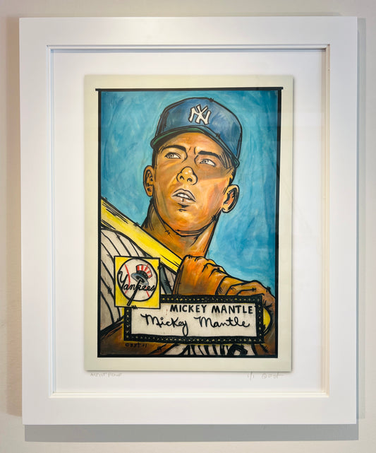 Topps 1952 #311 Mickey Mantle Edition One